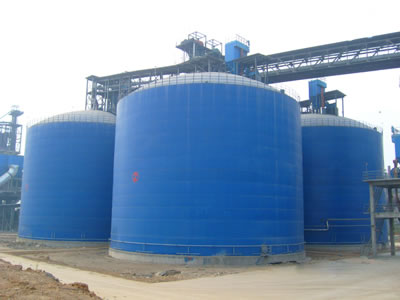 费县水泥钢板库改造