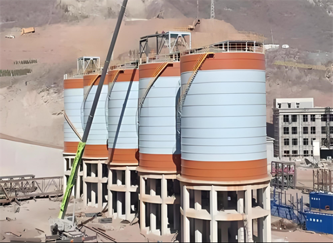 费县高架钢板仓